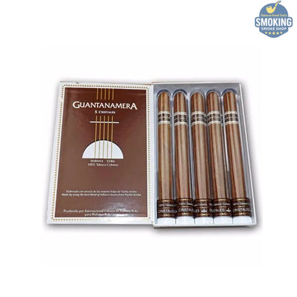Guantanamera Cristales Cigar – جوانتاناميرا كريستال سيجار مغلف في تيوب بلاستيكي ( علبة او قطعة سيجار كوبي مغلفة ) 