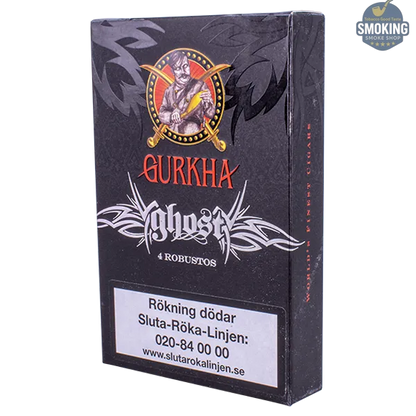 Gurkha Robusto (Ghost & Seduction) — سيجار غوركا روبوستو (جوست وسيدكشن) عبوة 4 قطع مقاس روبوستو 