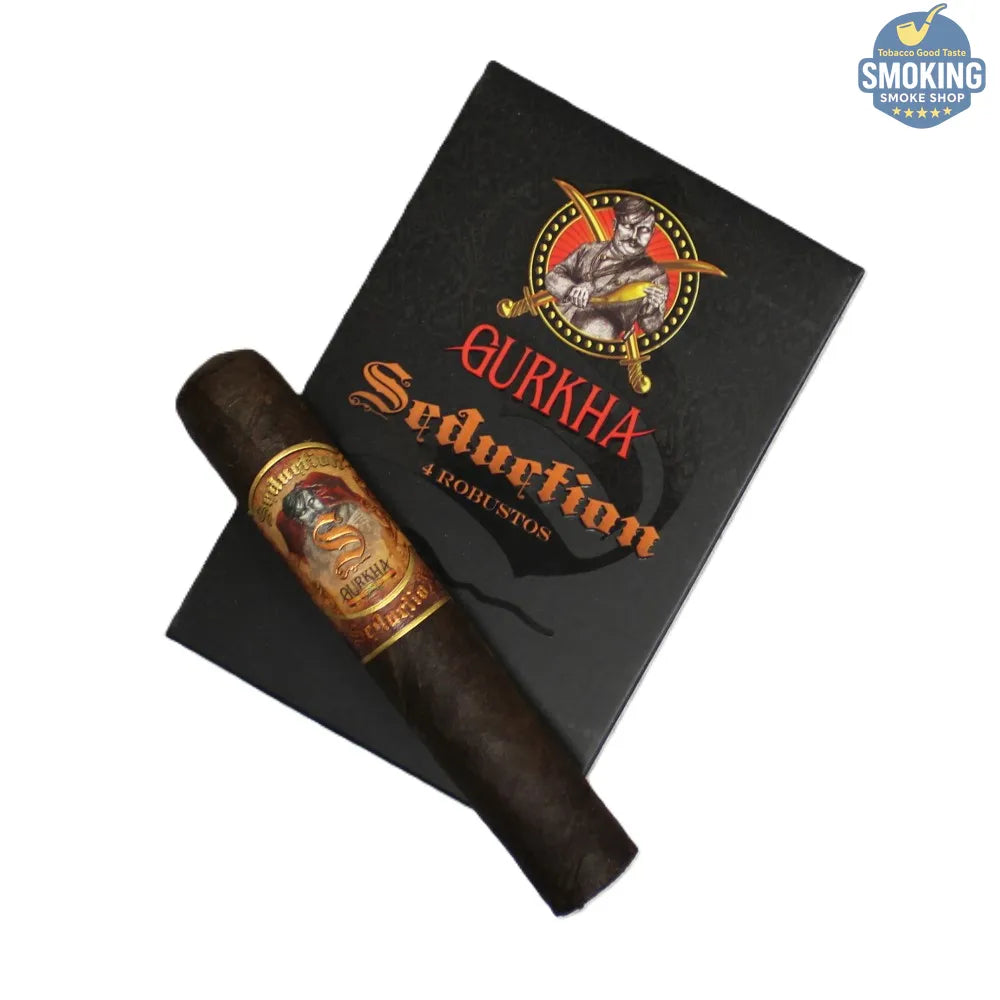 Gurkha Robusto (Ghost & Seduction) — سيجار غوركا روبوستو (جوست وسيدكشن) عبوة 4 قطع مقاس روبوستو 