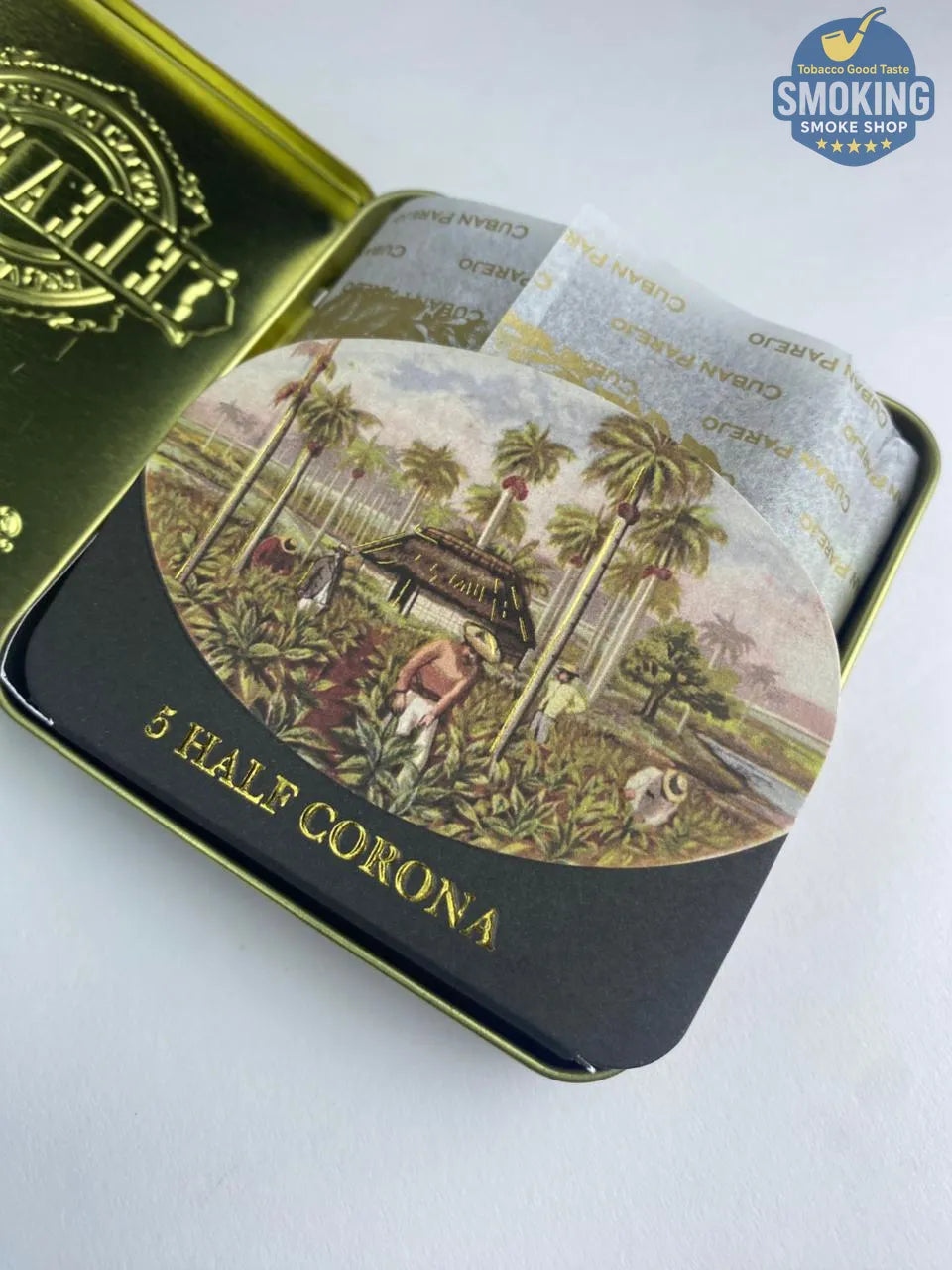 ELEANOR Cuban Parejo 5 Half Corona — إليانور كوبان باريخو 5 قطع هاف كورونا 💚🚬