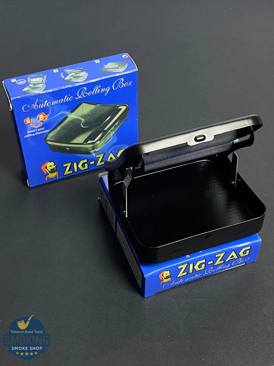 ZIG-ZAG Automatic Rolling Box — مكنة/علبة لف سجائر يدوي زجزاج