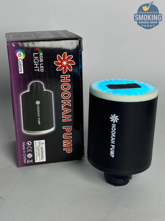 🚭 Hookah Pump ( Hookah Air Blower ) —  مضخة شيشة بإضاءة ( جهاز تسخين حجر الشيشة ) LED