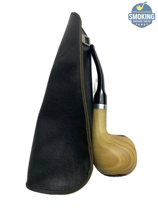 Pipe Leather Pouch 100% Natural Egyptian Goat Leather — جراب بايب من جلد الماعز المصري الطبيعي 100%