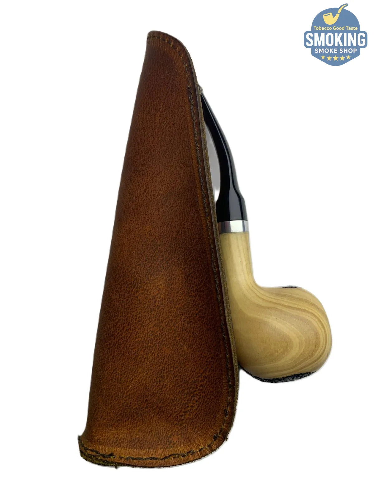 Pipe Leather Pouch 100% Natural Egyptian cow Leather — جراب بايب من جلد بقري مصري الطبيعي قوي وثقيل 100%