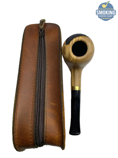 Pipe Leather Pouch 100% Natural Egyptian cow Leather — جراب بايب من جلد بقري مصري الطبيعي قوي وثقيل 100%