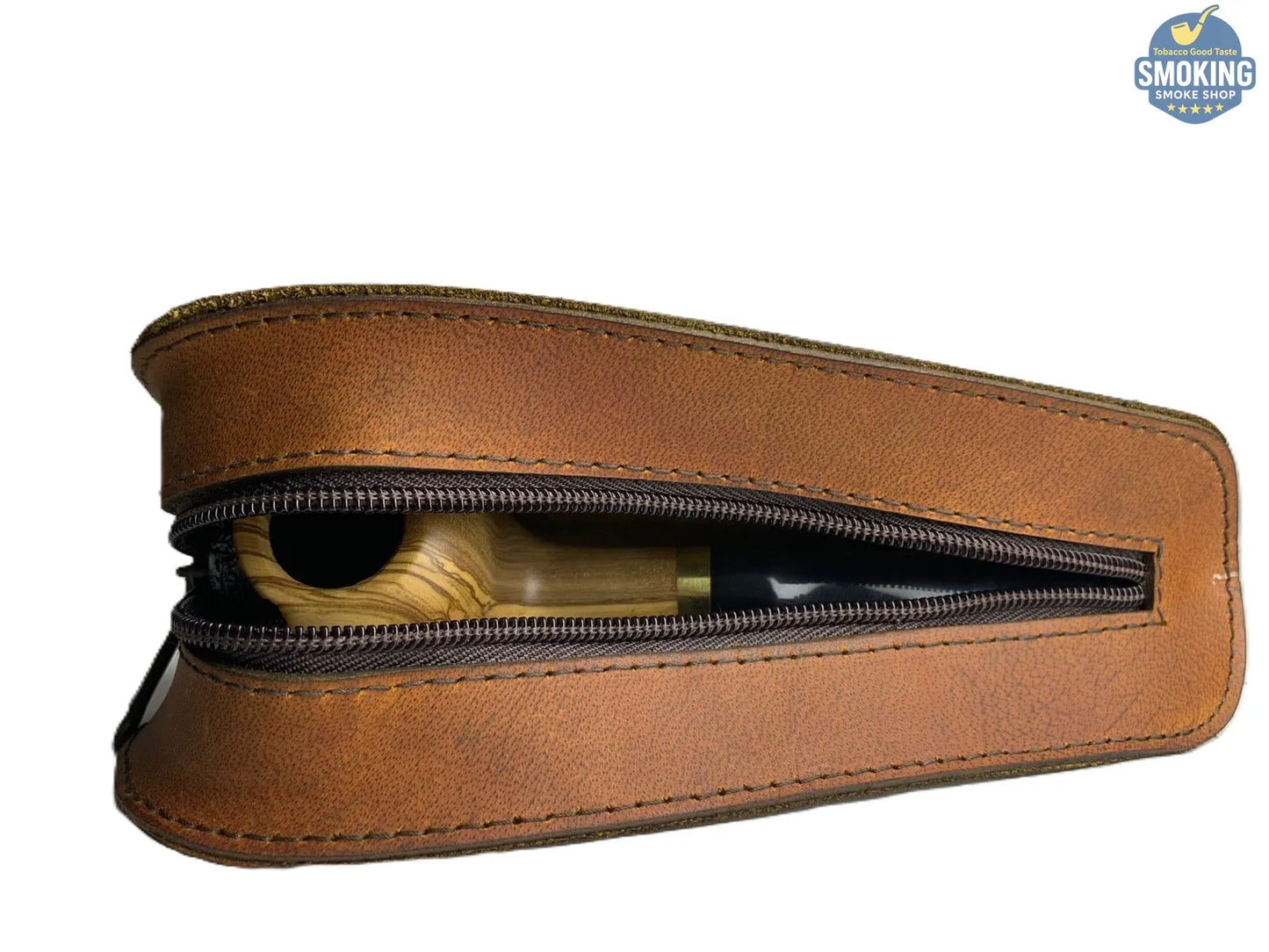 Pipe Leather Pouch 100% Natural Egyptian cow Leather — جراب بايب من جلد بقري مصري الطبيعي قوي وثقيل 100%