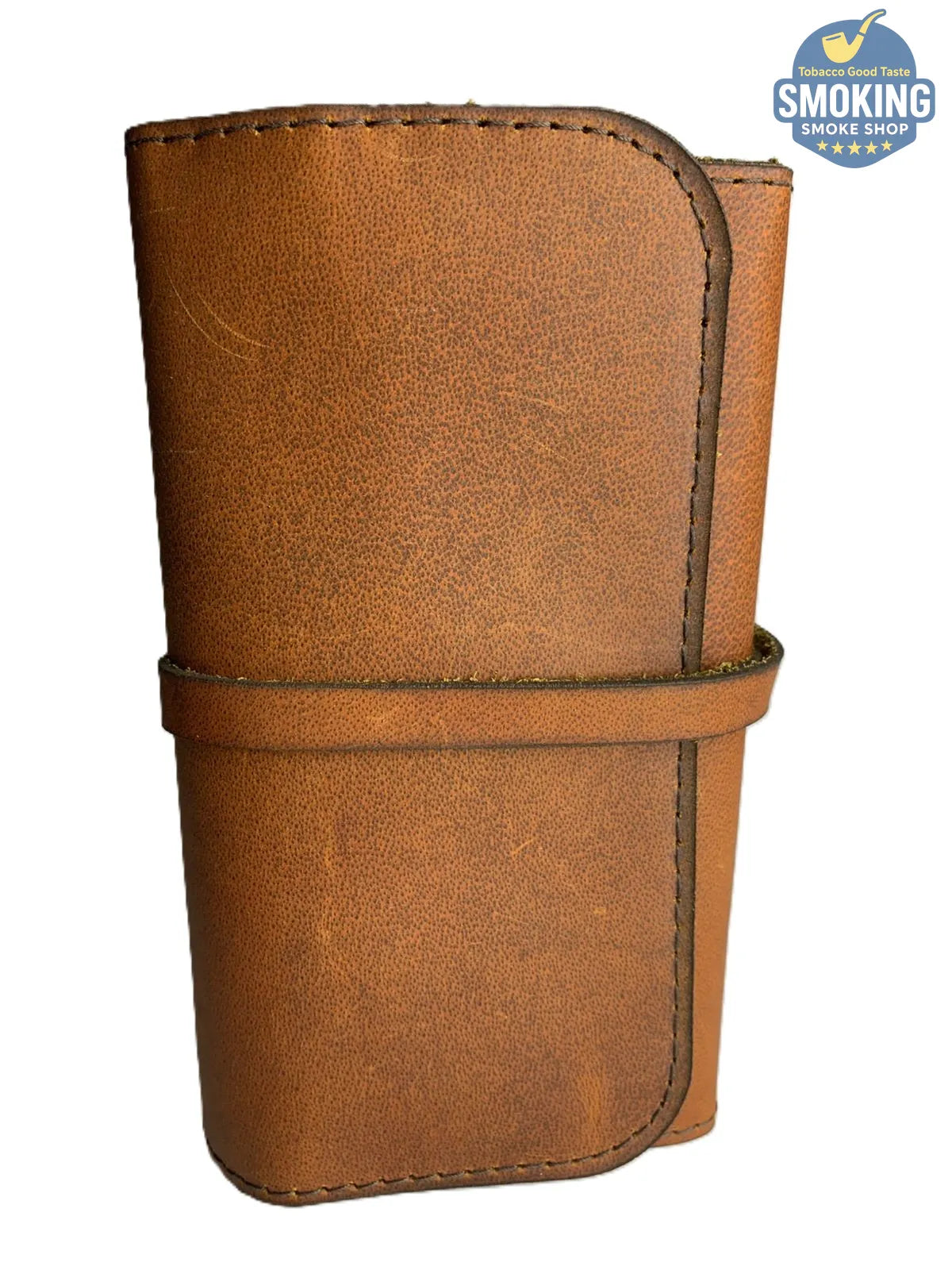 Genuine Leather Tobacco Pouch — جراب تبغ وعدة لف مصنوع من جلد بقري مصري طبيعي 100%