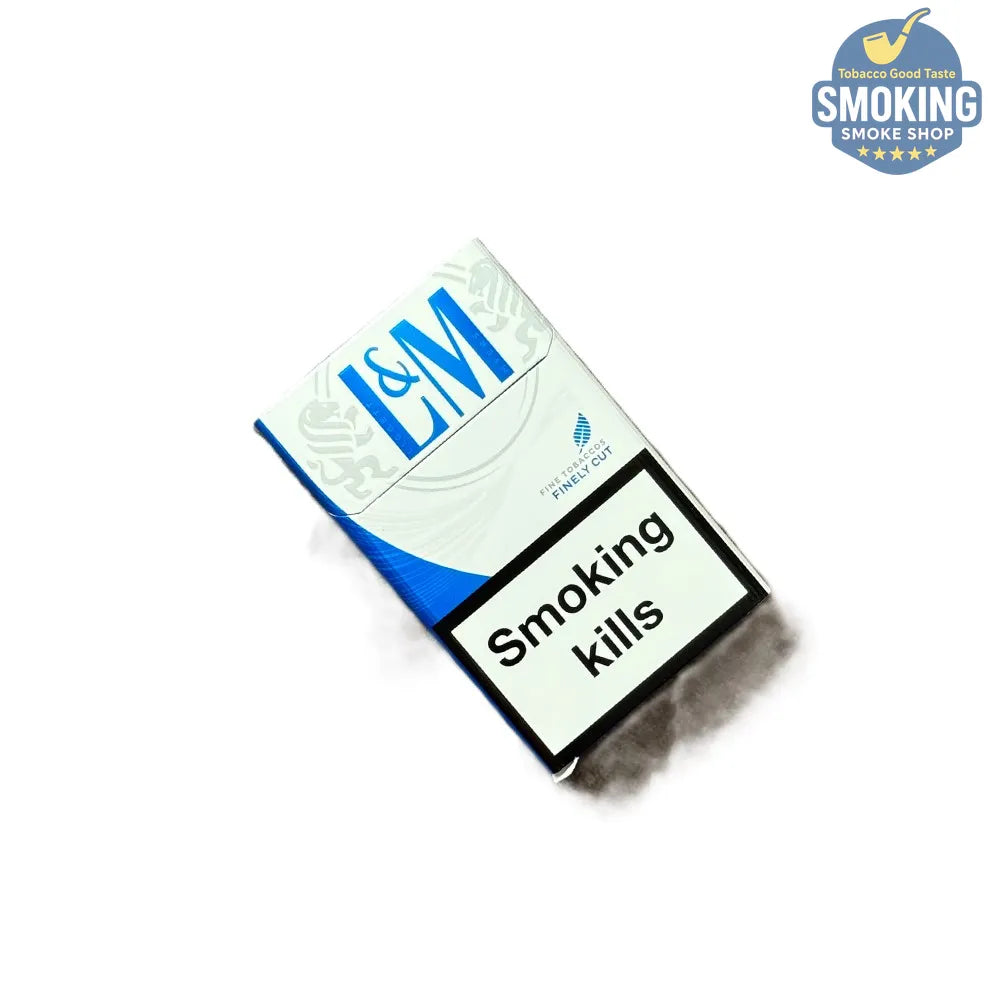 L&M Fine Cut Cigarettes —ال&ام احمر وازرق فاين كت سويسري 