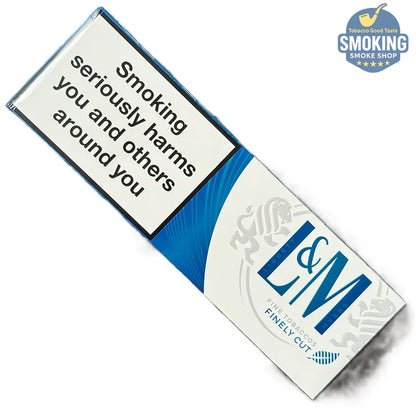 L&M Fine Cut Cigarettes —ال&ام احمر وازرق فاين كت سويسري 
