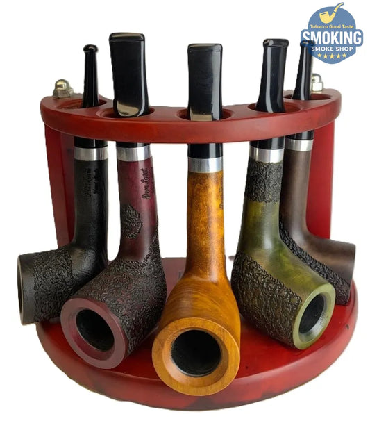 Pear Lovat Pipe Hande made — بايب خشب بير طبيعي بتصميم لوڤات الكلاسيكي وصناعة هاند ميد بالوان مختلفة 