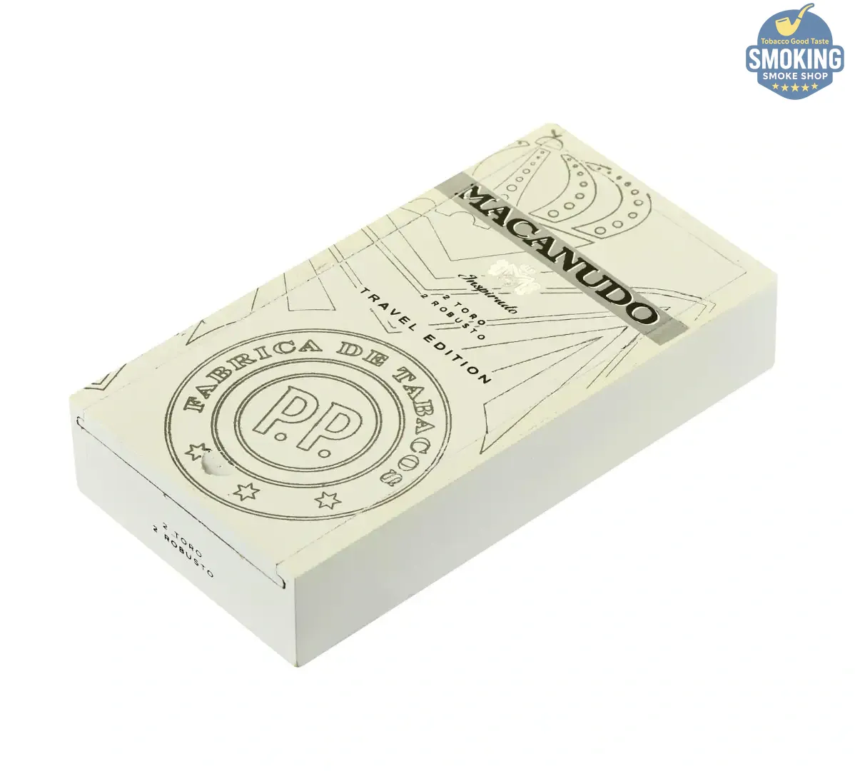 Macanudo Inspirado White Travel Edition (2Toro & 2Robusto) -  ق ماكانودو إنسبيرادو وايت إصدار السفر (2 تورو و2 روبوستو)