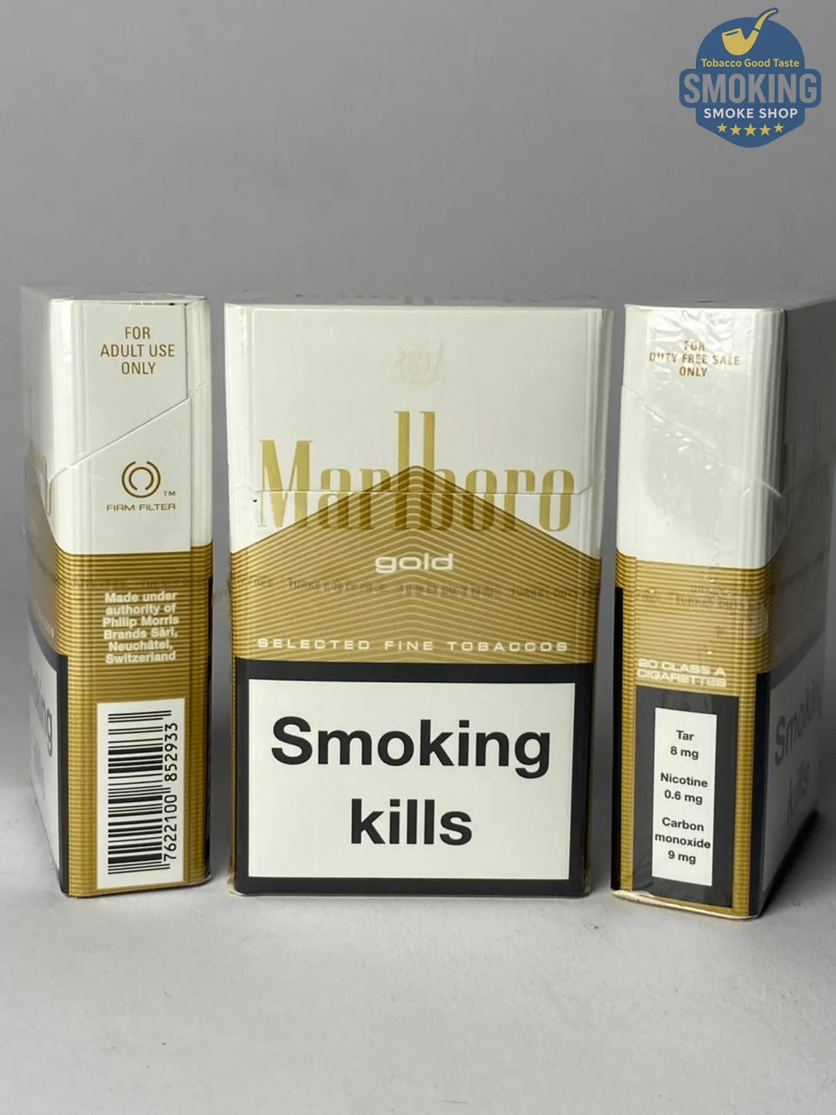 Marlboro Gold Original pack - مارلبورو جولد سويسري