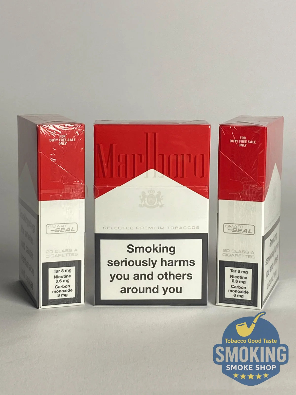 Marlboro Red Smart Seal pack مارلبورو احمر سمارت سيل 