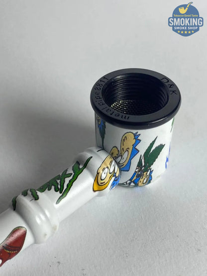 D&K Rick & Morty Metal Pipe — مدواخ معدني دي آند كيه بتصميم كارتون ريك ومورتي