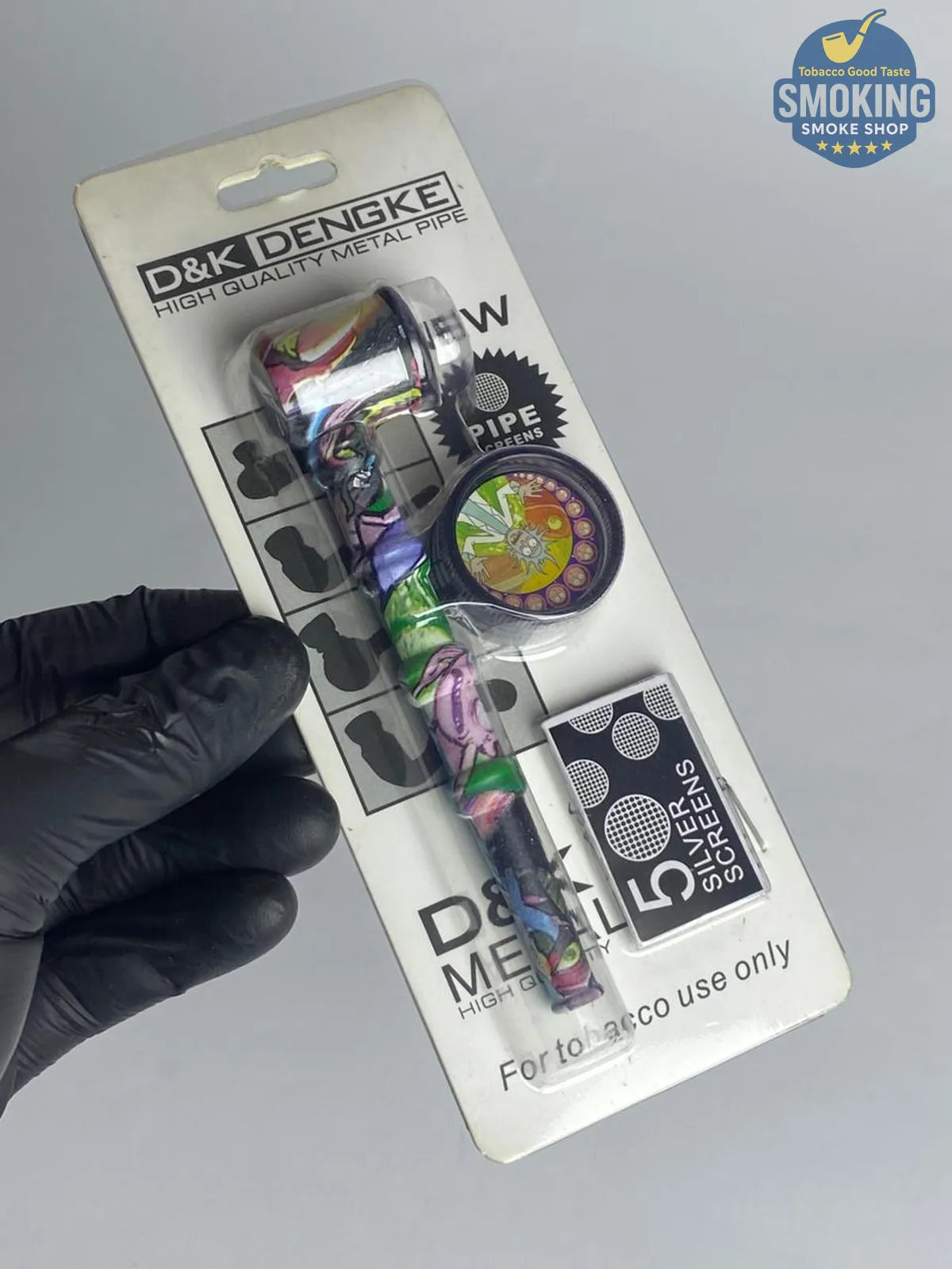 D&K Rick & Morty Metal Pipe — مدواخ معدني دي آند كيه بتصميم كارتون ريك ومورتي