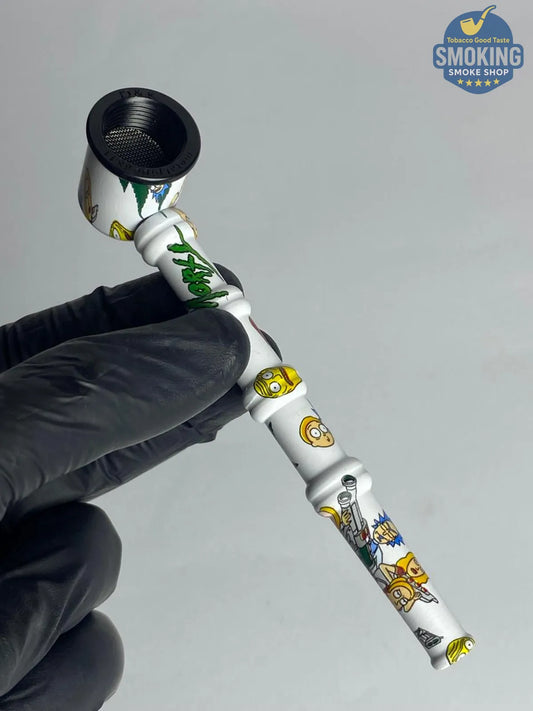 D&K Rick & Morty Metal Pipe — مدواخ معدني دي آند كيه بتصميم كارتون ريك ومورتي