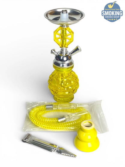 Lutos Mini Colored Fatota 32 CM shisha - لوتس ميني فطوطة شيشة 30 سم الوان