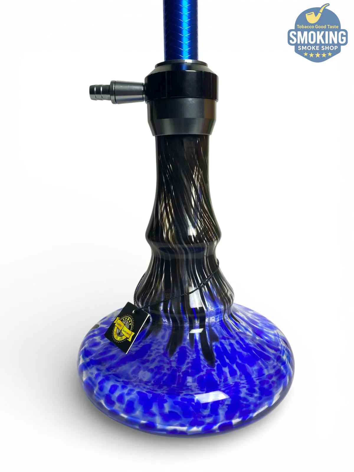 شيشة يحيي اليجانس ياقوت ازرق – طقم كامل بشنطة Yehia elegance Hookah Set – Travel Case Edition