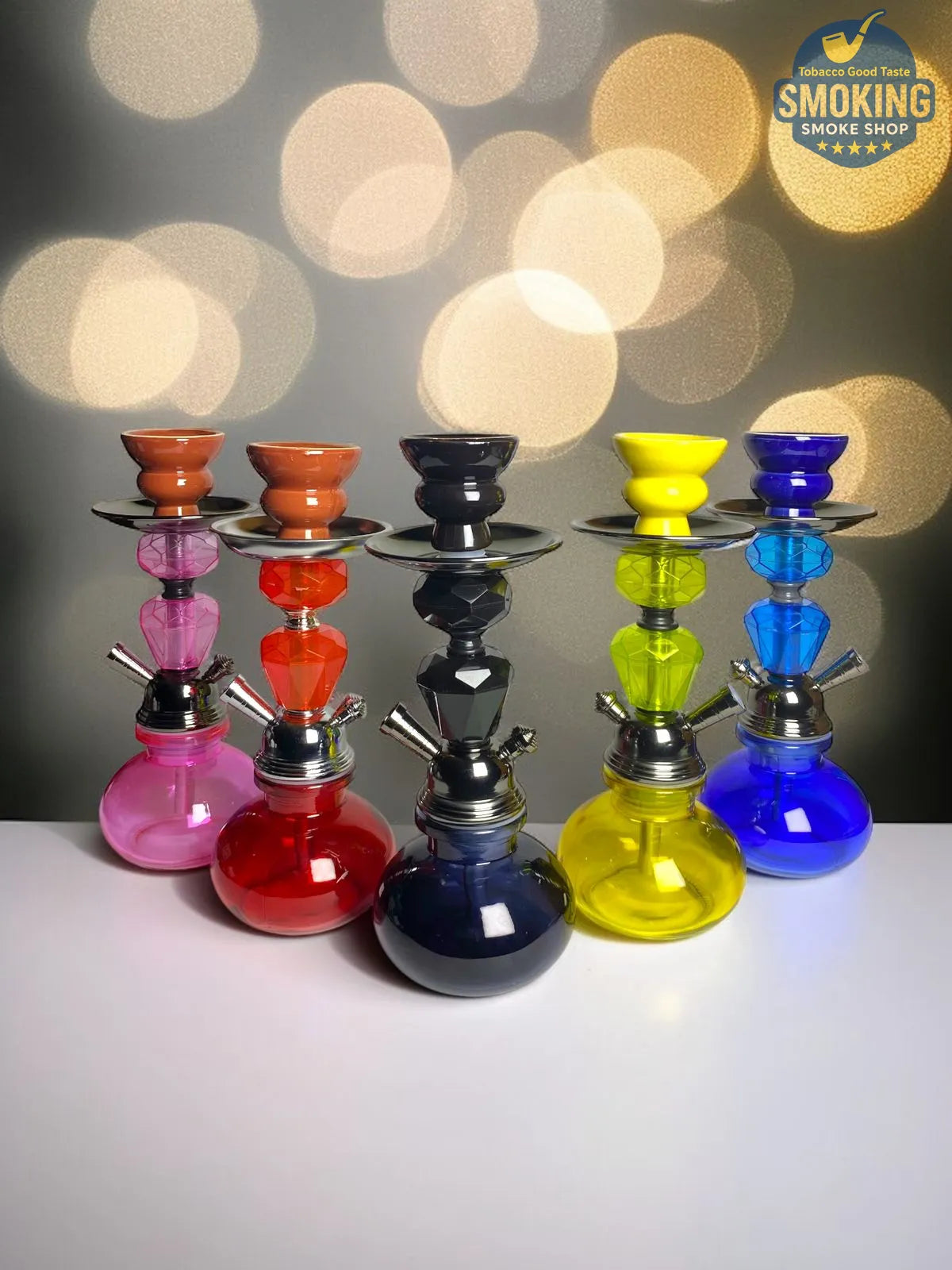 
Hero Mini Colored Fatota 32 CM shisha - هيرو ميني فطوطة شيشة 30 سم الوان
