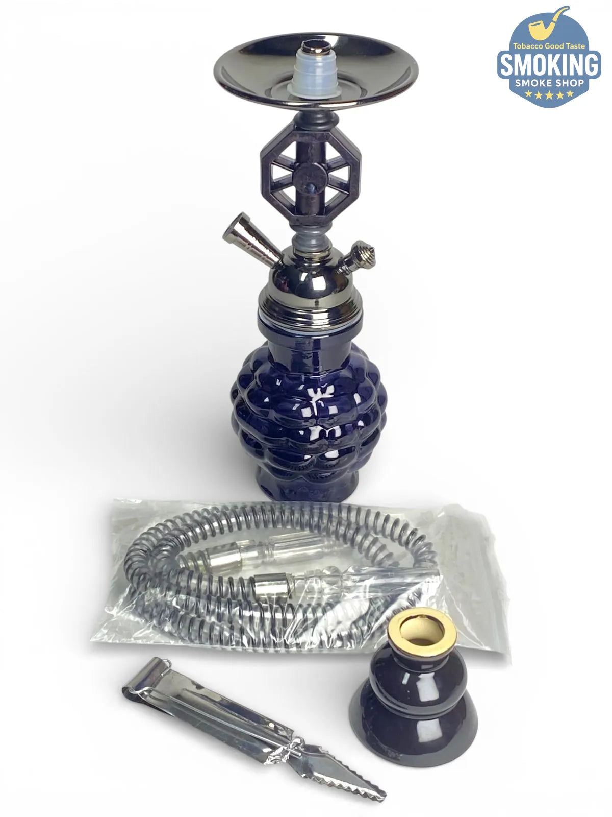 Lutos Mini Colored Fatota 32 CM shisha - لوتس ميني فطوطة شيشة 30 سم الوان