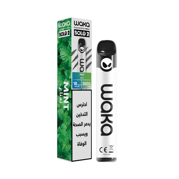 WAKA SOLO2 3k puffs بود واكا سولو 3 الاف سحبة سموكنج شوب