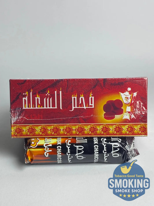 Musk charcoal فحم الشعلة اقراص سريع الاشتعال 