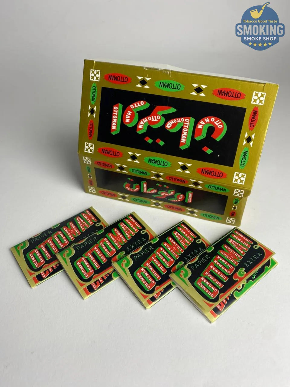 ottoman rolling paper - بفرة اتومان بدون صمغ , ورق طبيعي 