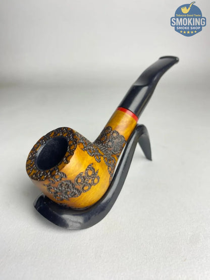 Turkish Bent outdoorsman pipe بايب اوت دور تركي محلي منحي