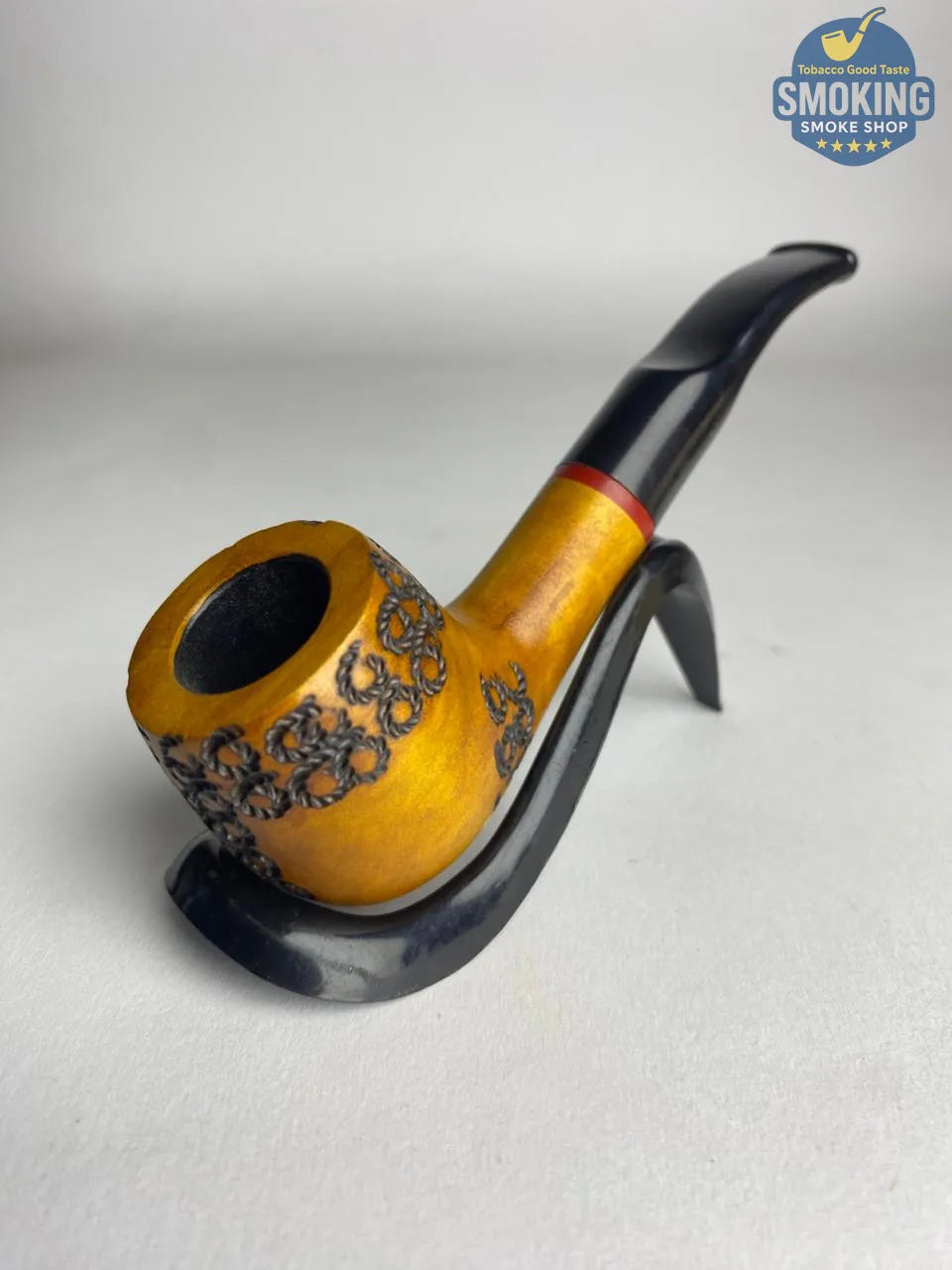 Turkish Bent outdoorsman pipe بايب اوت دور تركي محلي منحي