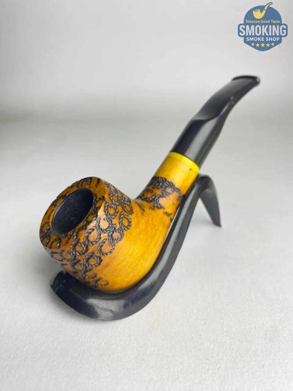 Turkish Bent outdoorsman pipe بايب اوت دور تركي محلي منحي