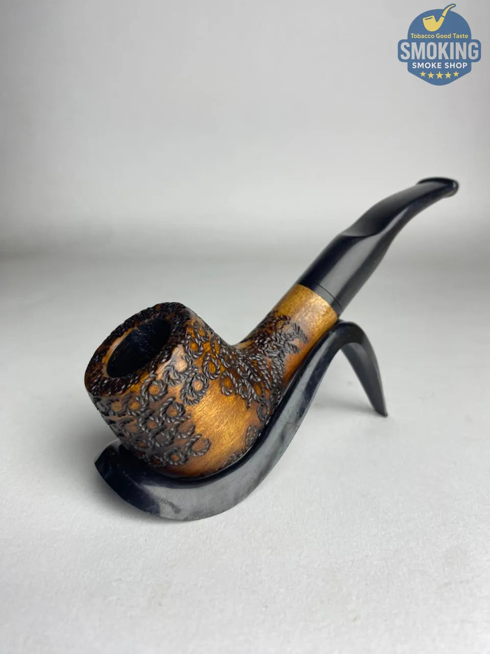 Turkish Bent outdoorsman pipe بايب اوت دور تركي محلي منحي