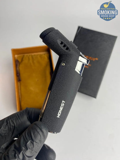 Single Torch Jet Lighter — ولاّعة بايب تورش منفردة ( ذهبي - احمر - اسود )