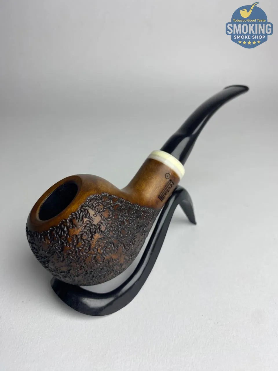 Pipsan Apple colored Stem pipe بايبسان آبل بايب تركي خشب ساق سوداء