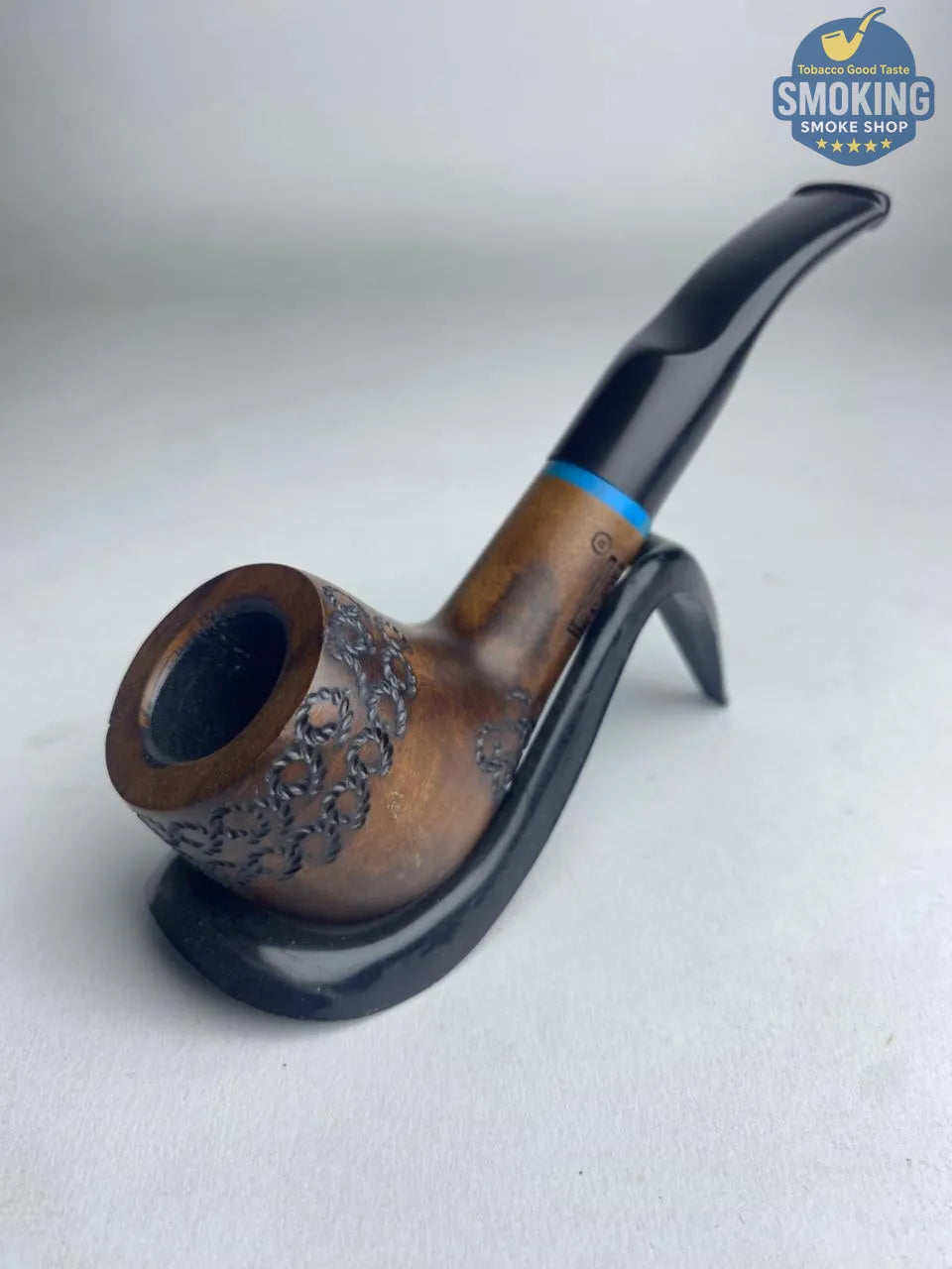 Pipsan half Turkish Bent outdoorsman pipe بايبسان بايب ( وسط ) اوت دور تركي محلي منحي