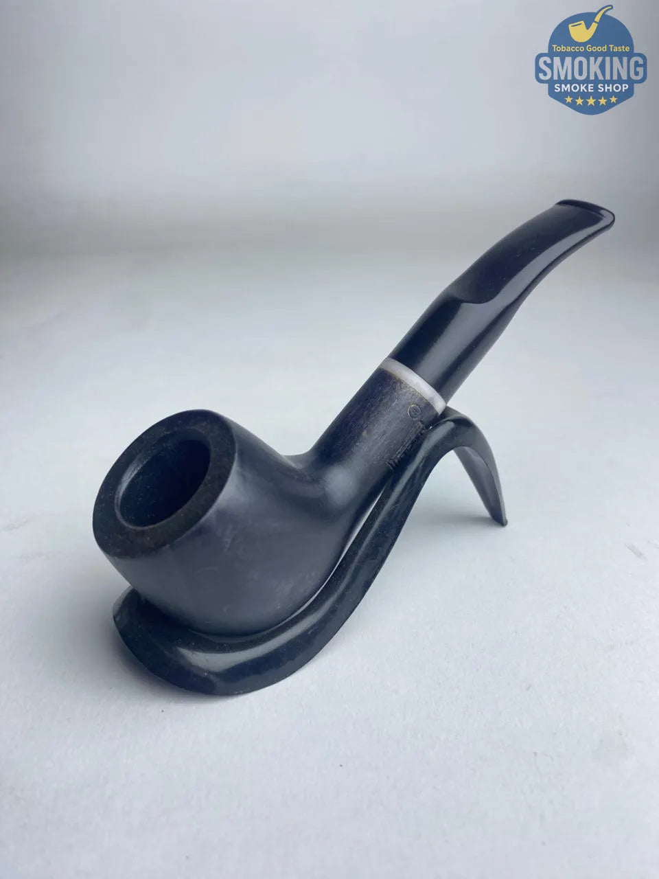 Pipsan half Turkish Bent outdoorsman pipe بايبسان بايب ( وسط ) اوت دور تركي محلي منحي