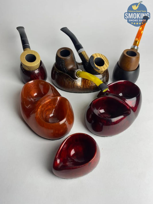  قاعدة ( كرسي ) بايب أكريليك بتصميم خشبي – Acrylic Pipe Rest (Wood Design)