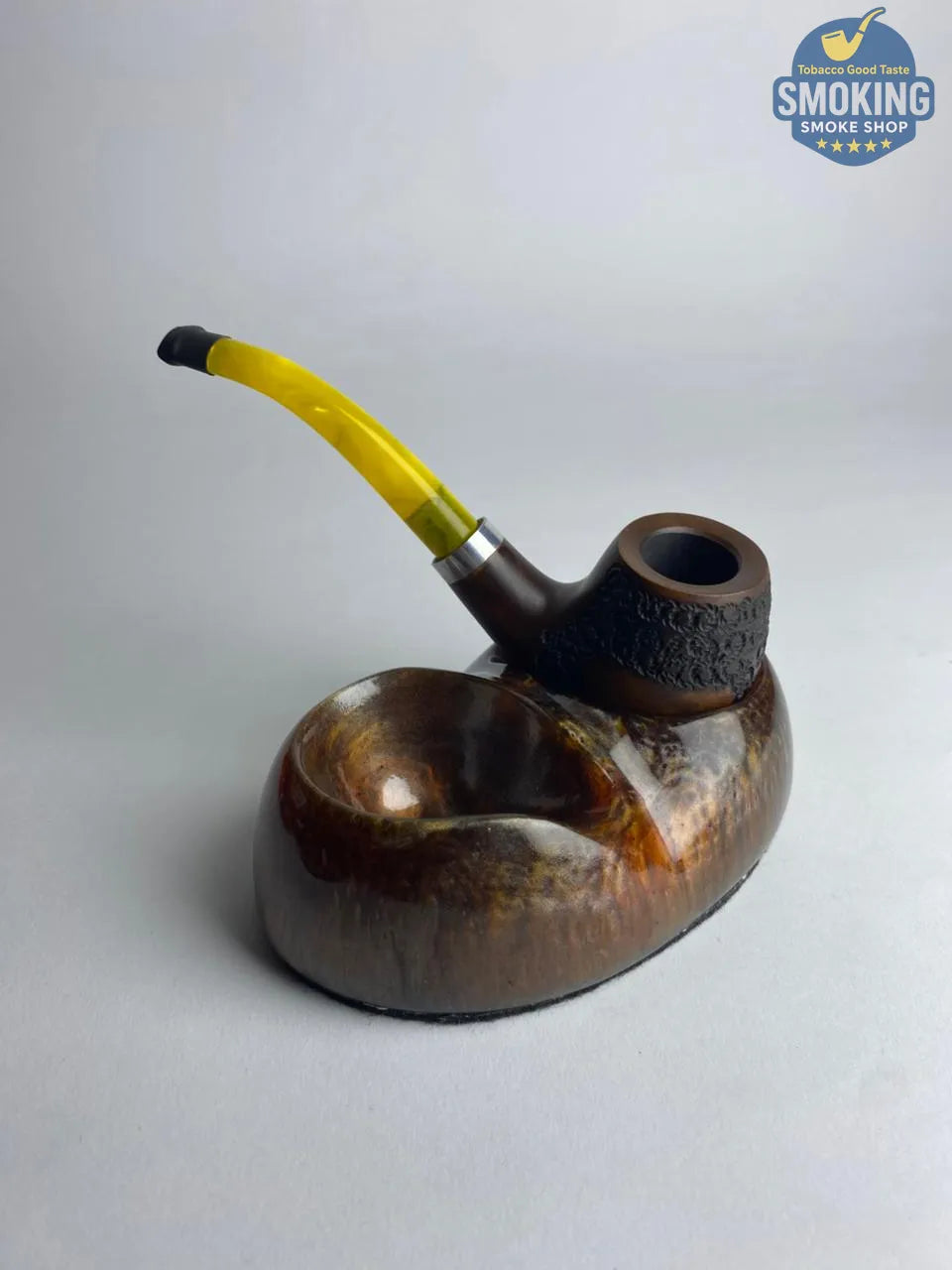  قاعدة ( كرسي ) بايب أكريليك بتصميم خشبي – Acrylic Pipe Rest (Wood Design)