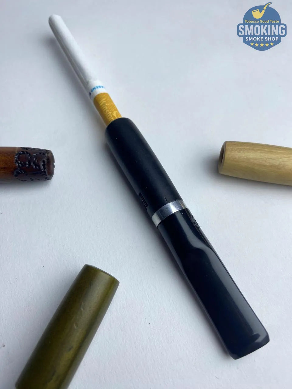 🚬 PIPSAN Wooden Cigarette Holder — مبسم سجائر خشبي فاخر من بيبسان