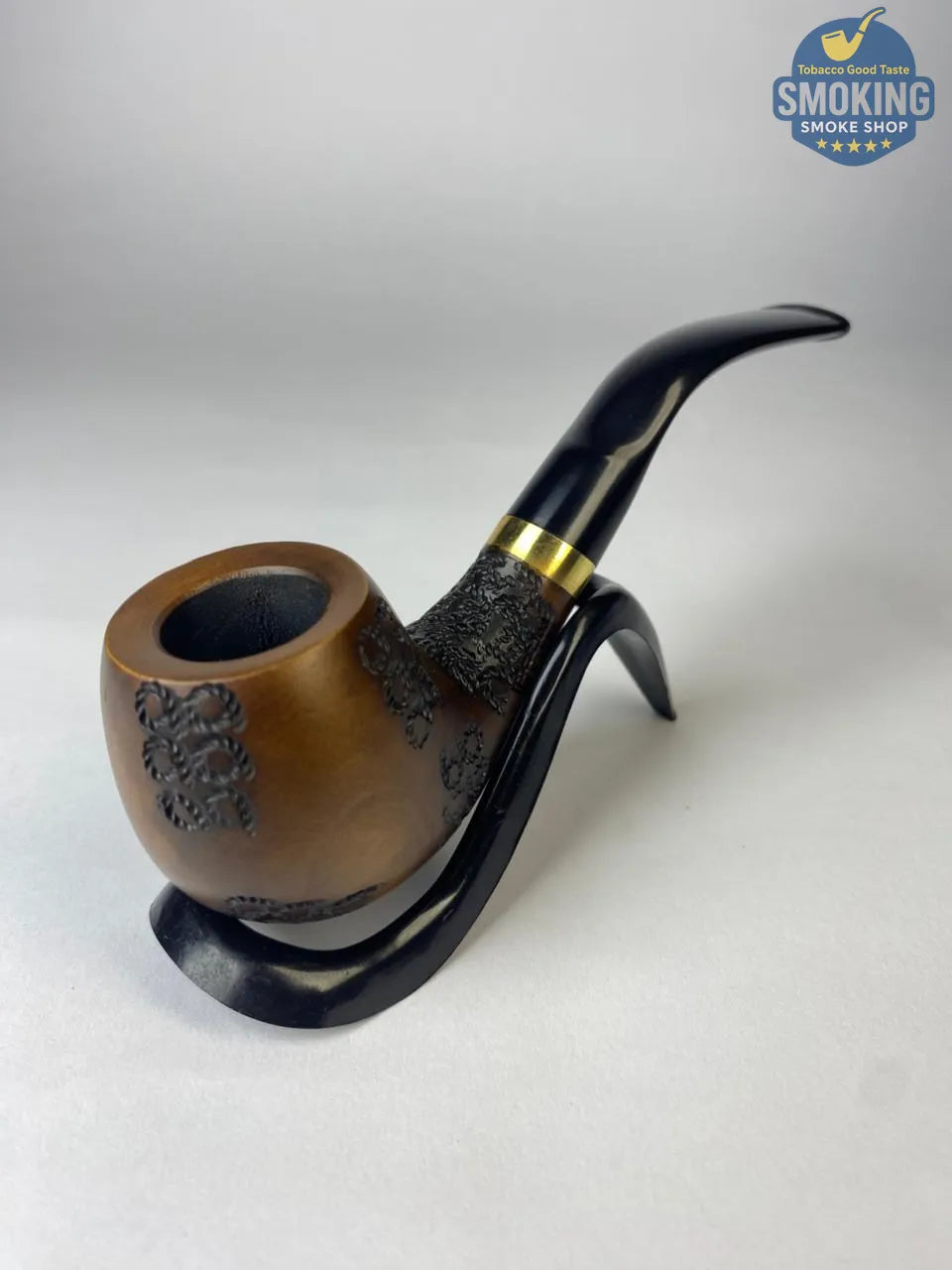 Pipsan Bent outdoorsman pipe بايبسان اوت دور بايب خشب تركي منحني