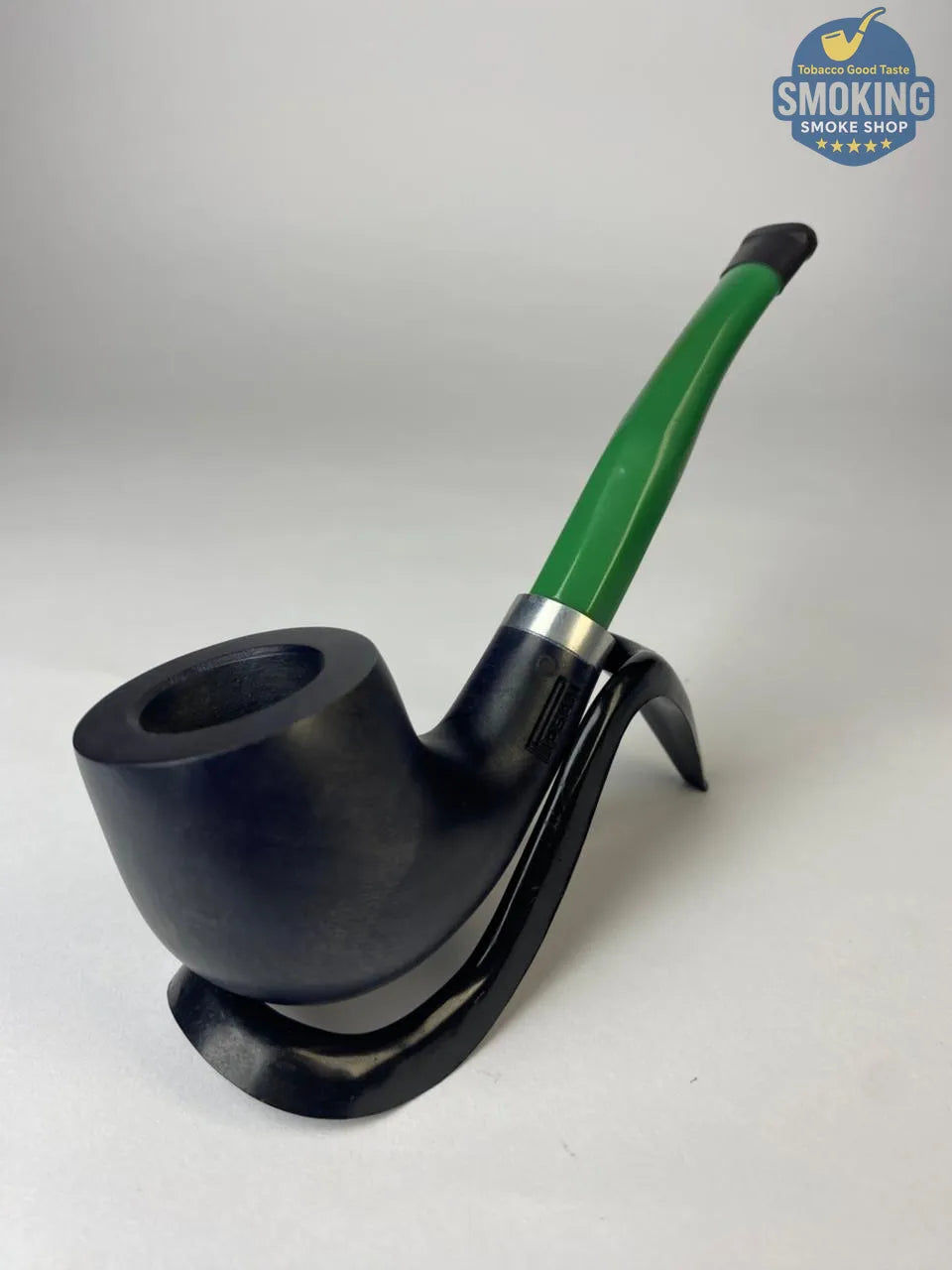 Pipsan Bent Half Apple colored Stem pipe بايبسان نصف آبل بايب منحني ساق ملونة