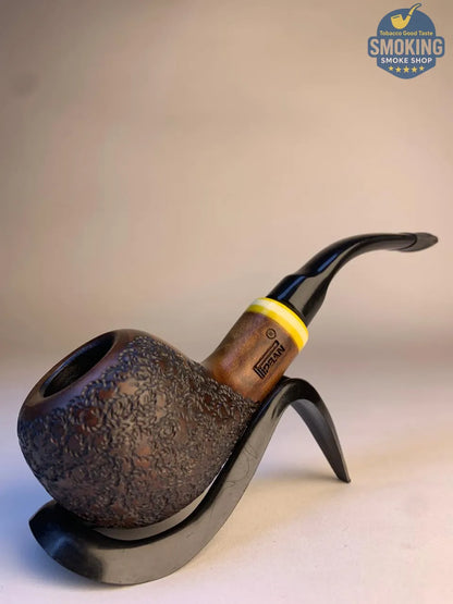 Pipsan Apple colored Stem pipe بايبسان آبل بايب تركي خشب ساق سوداء