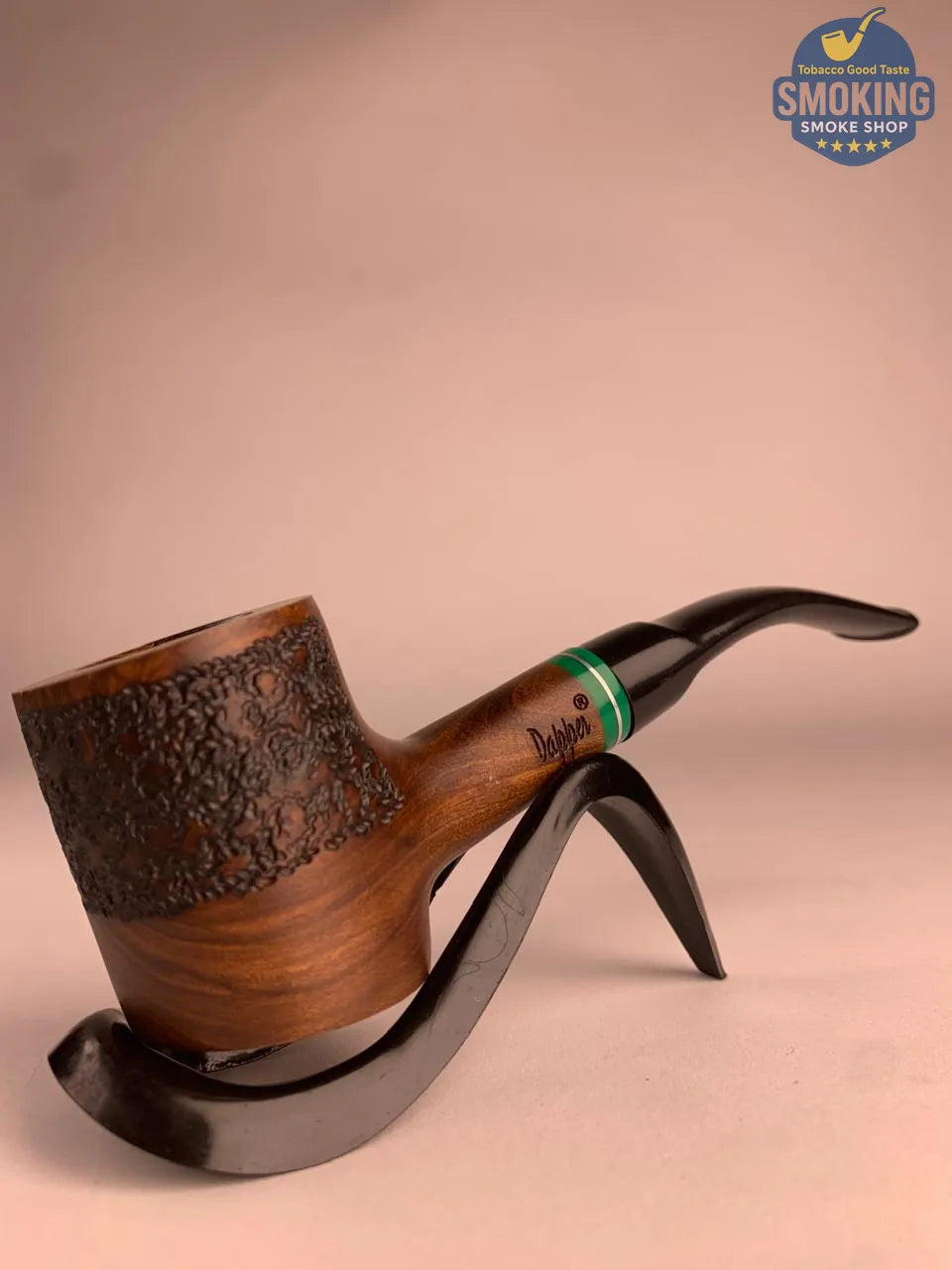 🚬 بايب دابر خشب زيتوني فاخر – Dapper Olive Wood Pipe