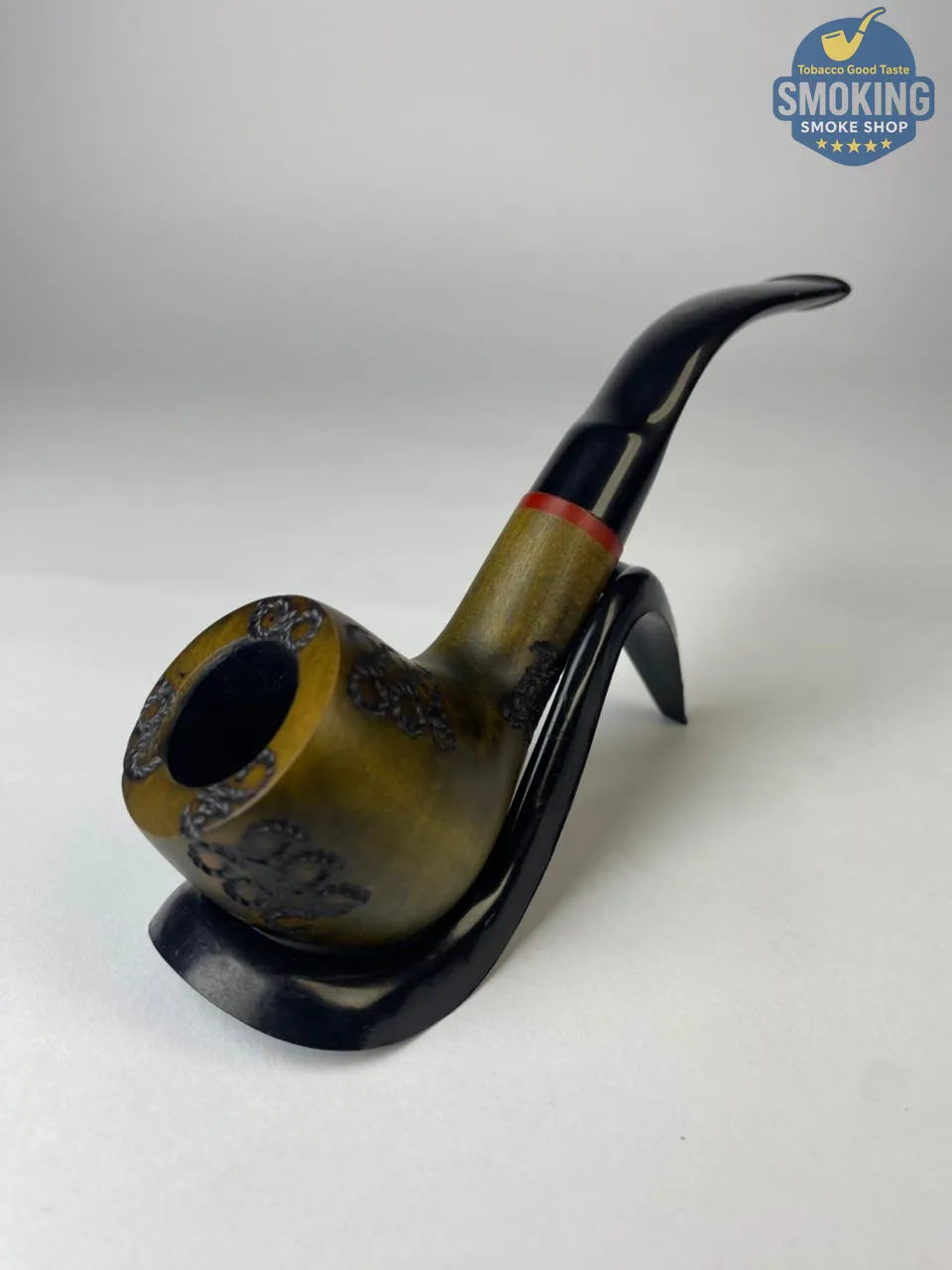 Turkish Bent outdoorsman pipe بايب اوت دور تركي محلي منحي