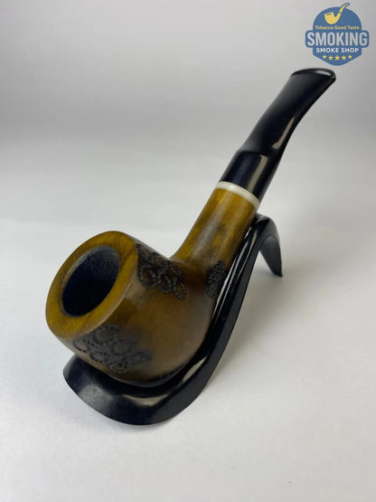 Turkish Bent outdoorsman pipe بايب اوت دور تركي محلي منحي