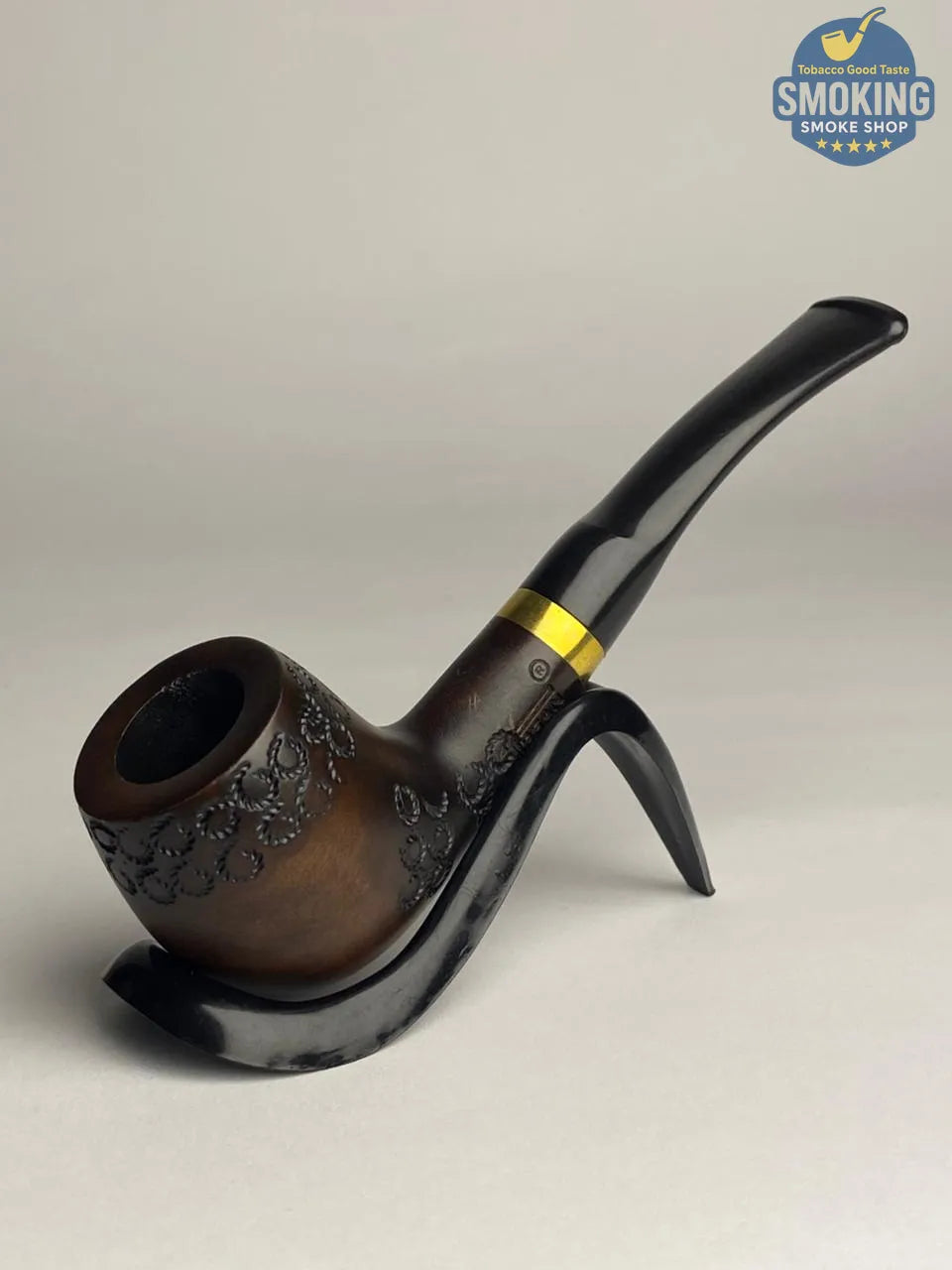 Pipsan Bent outdoorsman pipe بايبسان اوت دور بايب خشب تركي منحني