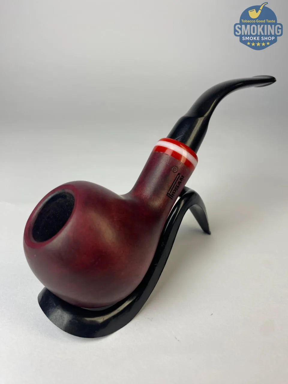 Pipsan Apple colored Stem pipe بايبسان آبل بايب تركي خشب ساق سوداء