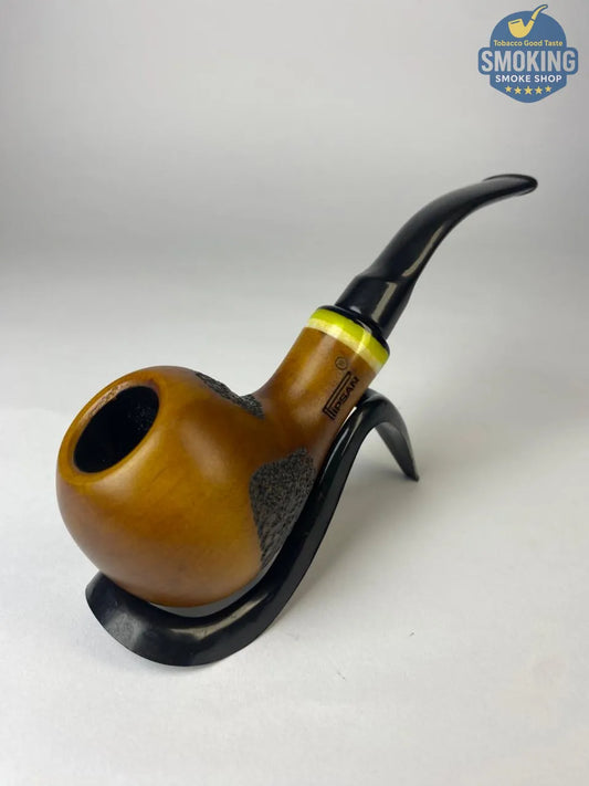 Pipsan Apple colored Stem pipe بايبسان آبل بايب تركي خشب ساق سوداء