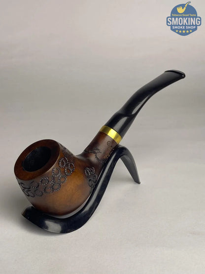 Pipsan Bent outdoorsman pipe بايبسان اوت دور بايب خشب تركي منحني