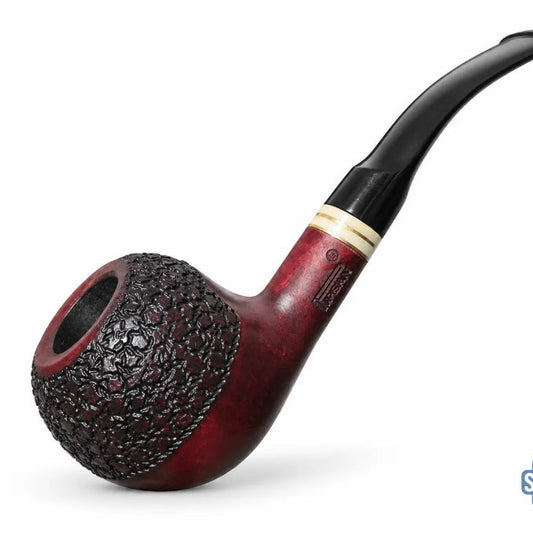 Pipsan Apple colored Stem pipe بايبسان آبل بايب تركي خشب ساق سوداء