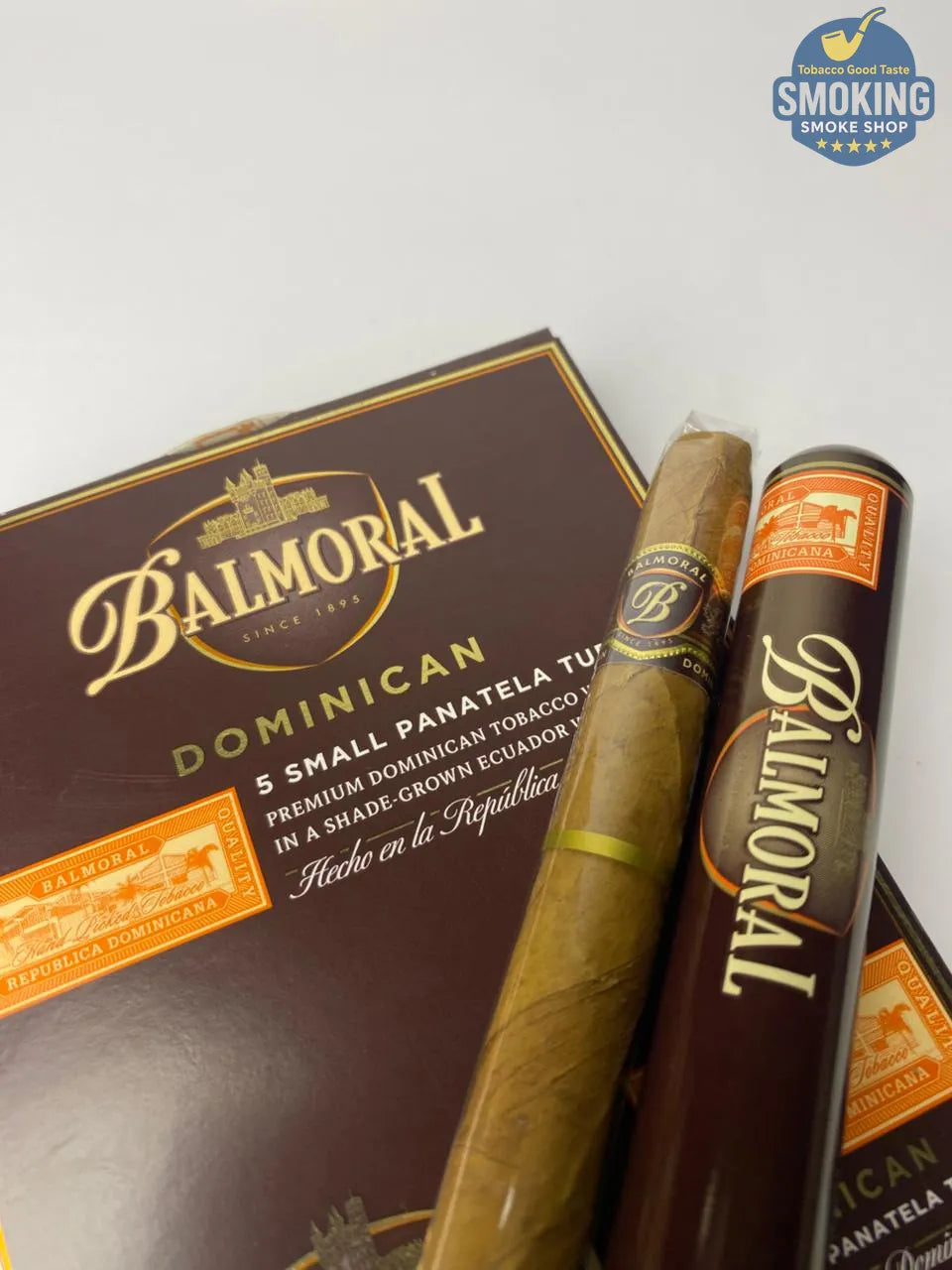 Balmoral Dominican 5 Small Panatela Tubos — بالمرال دومينيكان 5 سيجار بانتيلا صغيرة بأنبوب